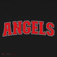 Angels California Souvenir Trip College Style Red Text Kids Sweatshirt thumb 2