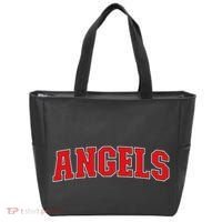 Angels California Souvenir Trip College Style Red Text Tote Bag thumb 0