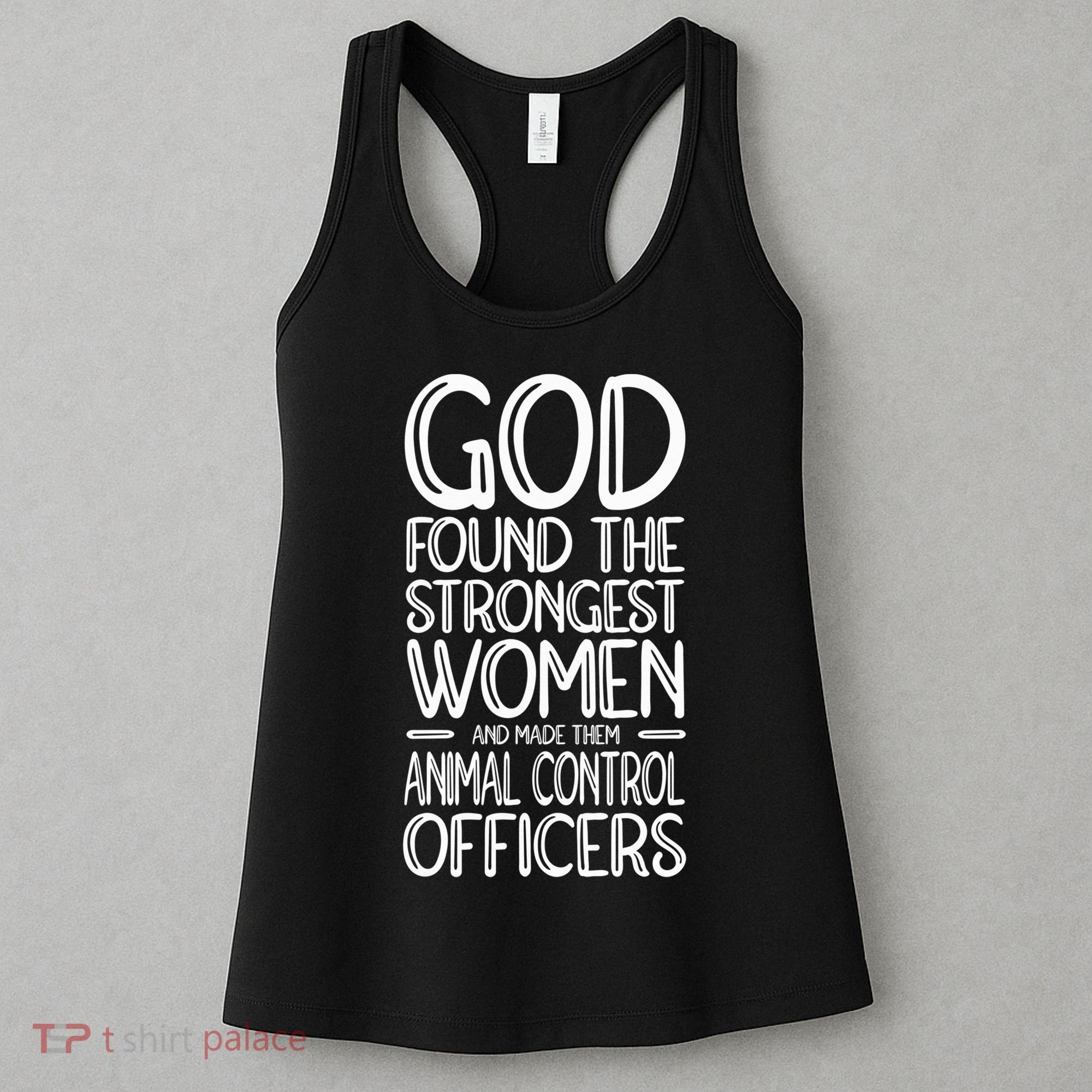 Animal Control Strongest Animal Control Officer Women's Tank Top