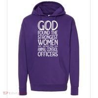 Animal Control Strongest Animal Control Officer Hoodie thumb 0