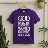 Animal Control Strongest Animal Control Officer T-Shirt thumb 2