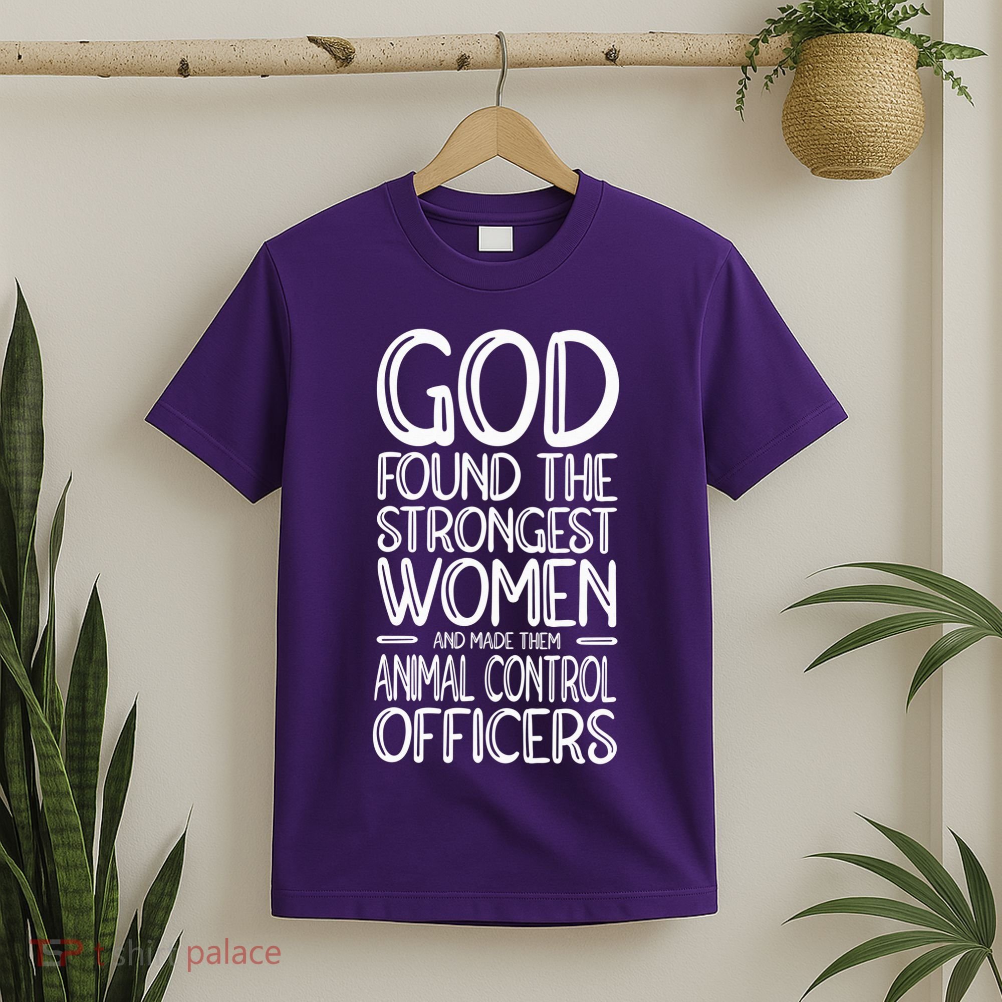 Animal Control Strongest Animal Control Officer T-Shirt