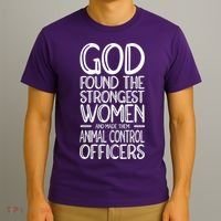Animal Control Strongest Animal Control Officer T-Shirt thumb 3
