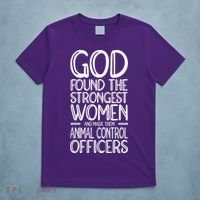 Animal Control Strongest Animal Control Officer T-Shirt thumb 5