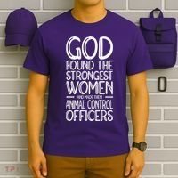 Animal Control Strongest Animal Control Officer T-Shirt thumb 6