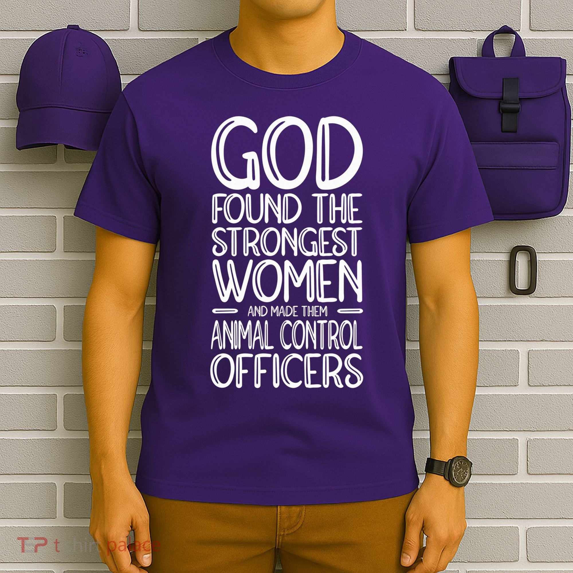 Animal Control Strongest Animal Control Officer T-Shirt