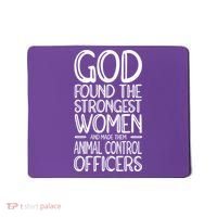 Animal Control Strongest Animal Control Officer Mousepad thumb 0