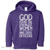 Animal Control Strongest Animal Control Officer Toddler Hoodie thumb 0