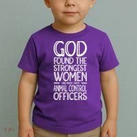 Animal Control Strongest Animal Control Officer Toddler T-Shirt thumb 2