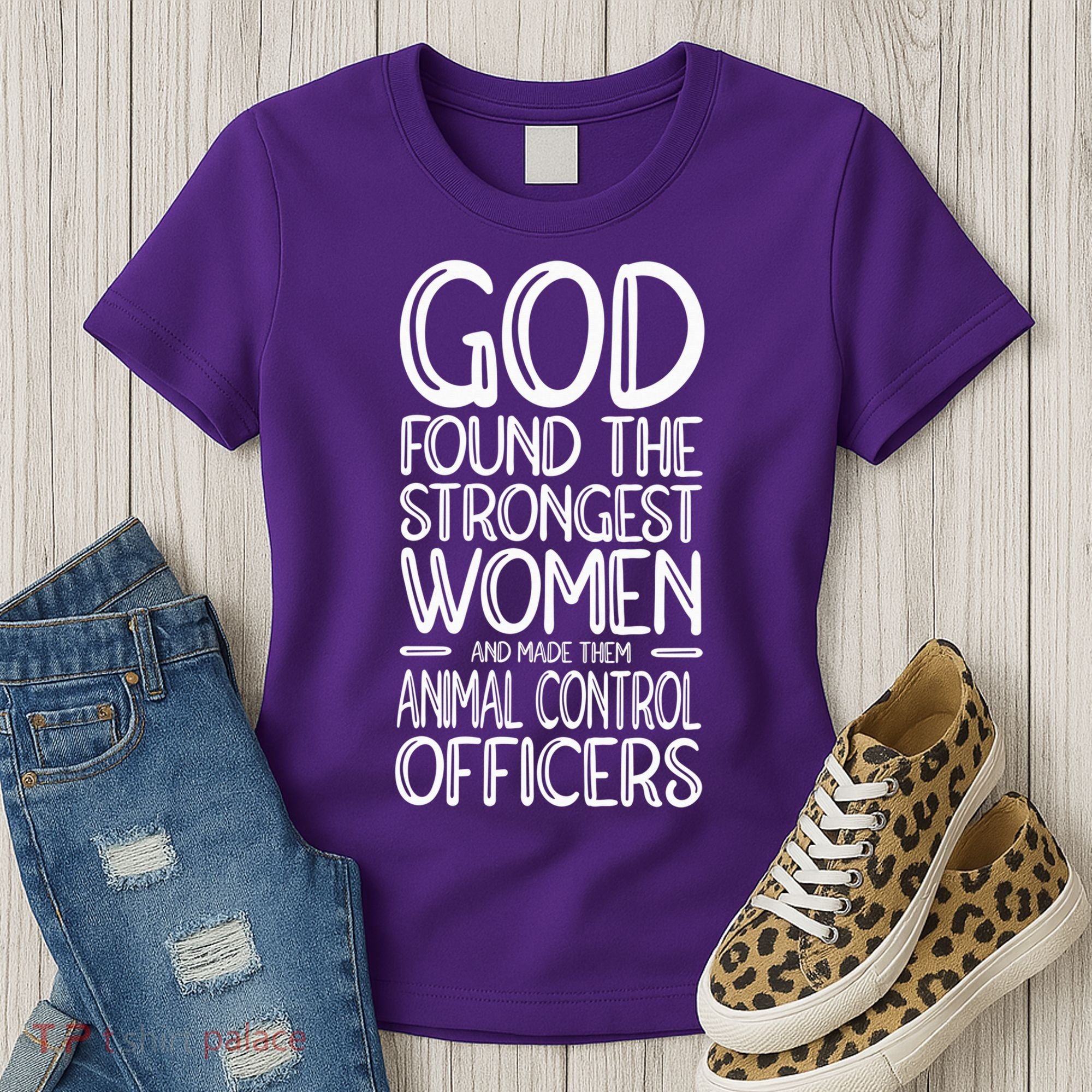 Animal Control Strongest Animal Control Officer Women's T-Shirt