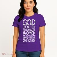 Animal Control Strongest Animal Control Officer Women's T-Shirt thumb 4