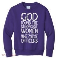 Animal Control Strongest Animal Control Officer Kids Sweatshirt thumb 0