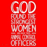 Animal Control Strongest Animal Control Officer Santa Hat thumb 1
