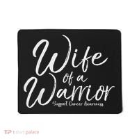 Awareness Cancer Support Gift For Husband Wife Of A Warrior Mousepad thumb 0
