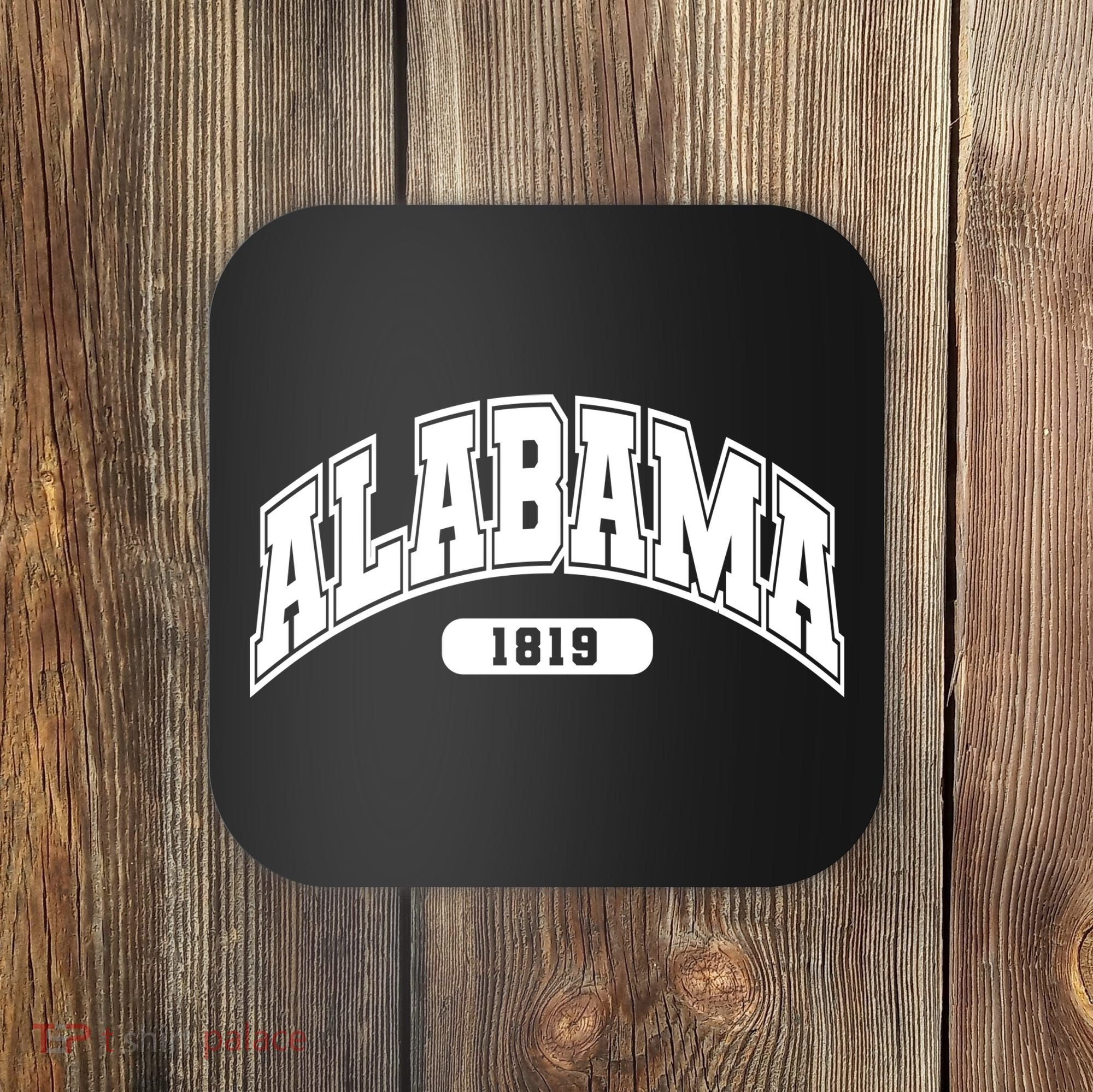 Alabama Collegiate Style 1819 Coaster