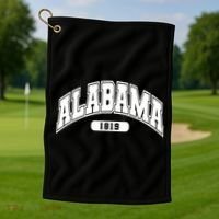 Alabama Collegiate Style 1819 Golf Towel thumb 1
