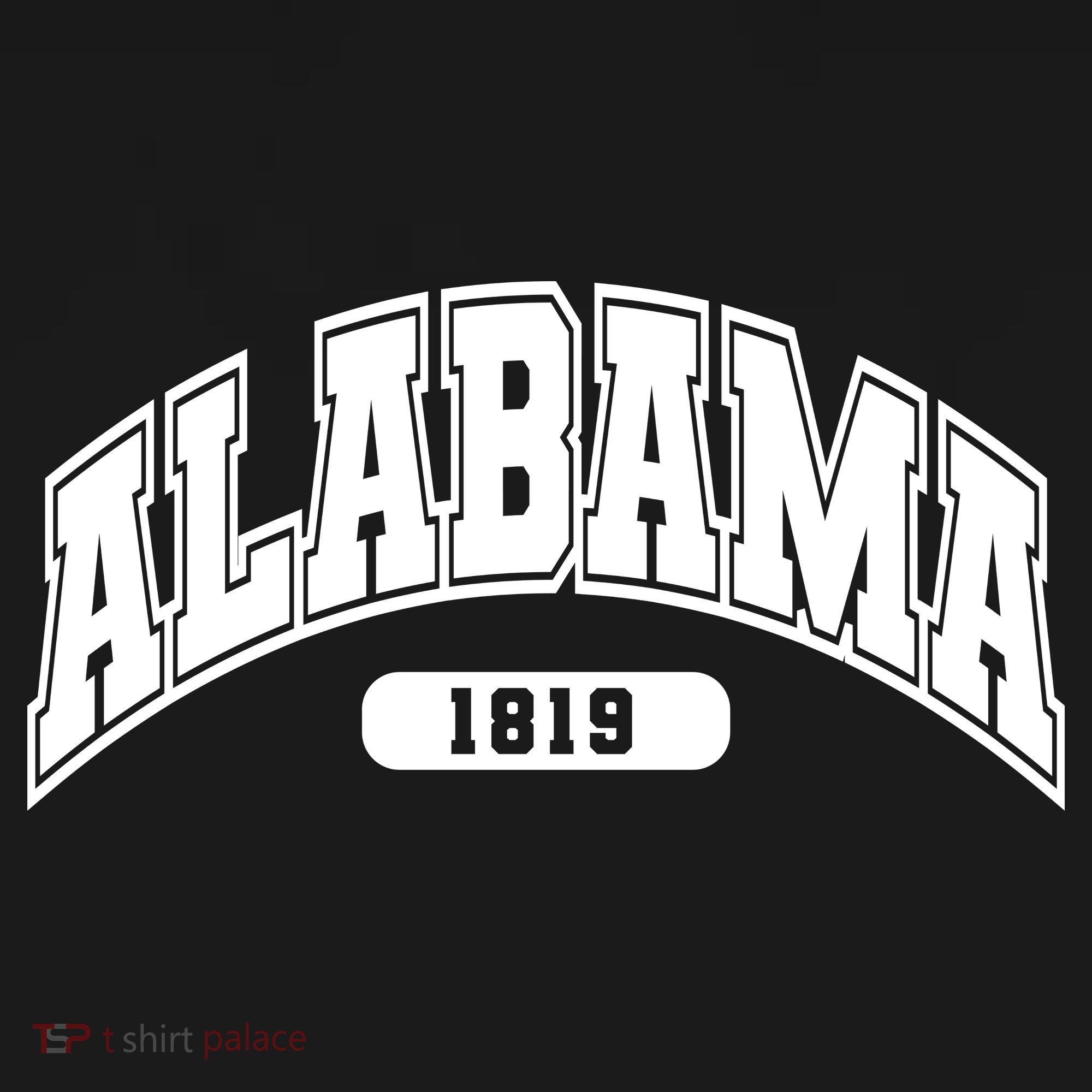 Alabama Collegiate Style 1819 Women's T-Shirt