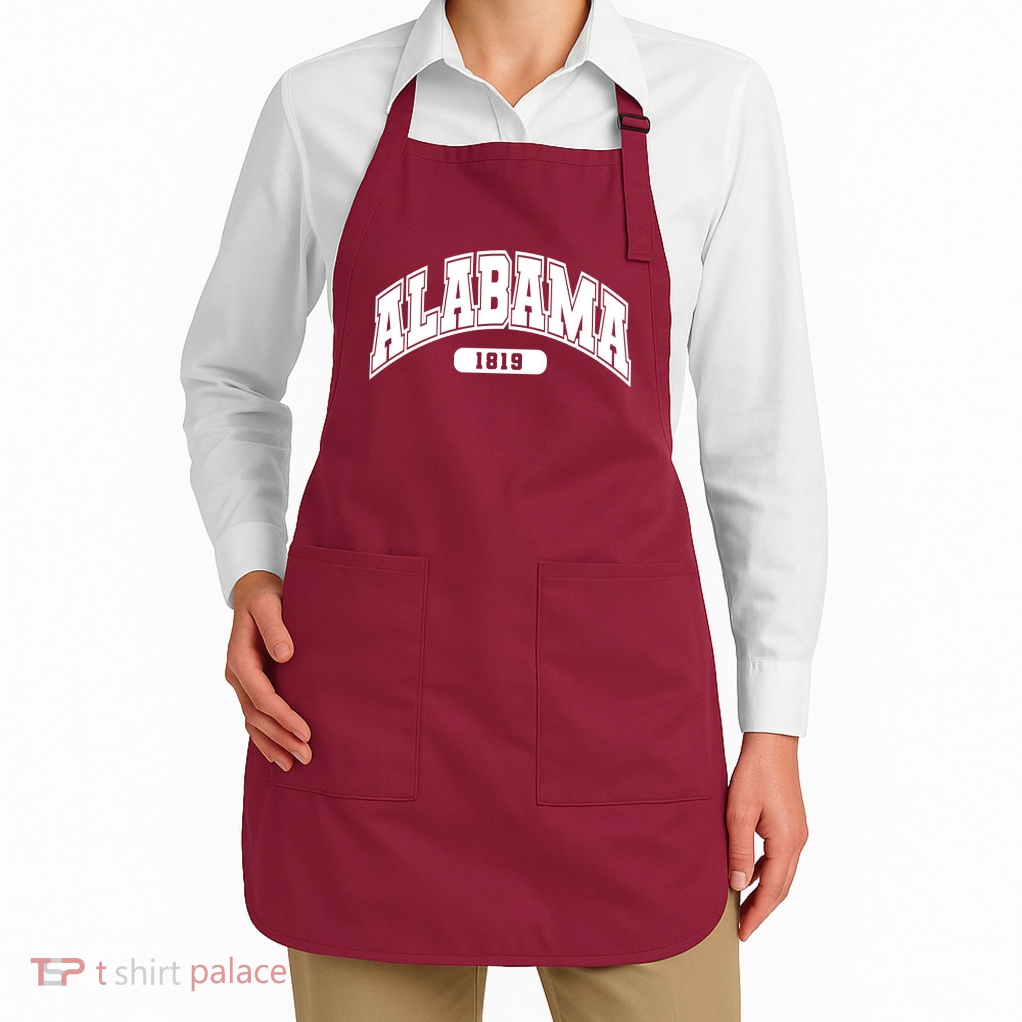 Alabama Collegiate Style 1819 Apron