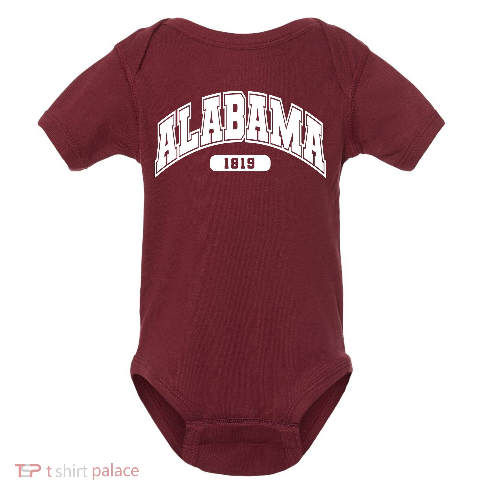 Alabama Collegiate Style 1819 Baby Bodysuit
