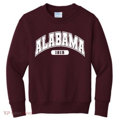 Alabama Collegiate Style 1819 Kids Sweatshirt