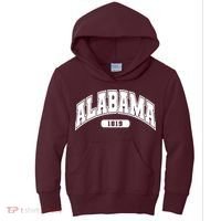 Alabama Collegiate Style 1819 Kids Hoodie thumb 0