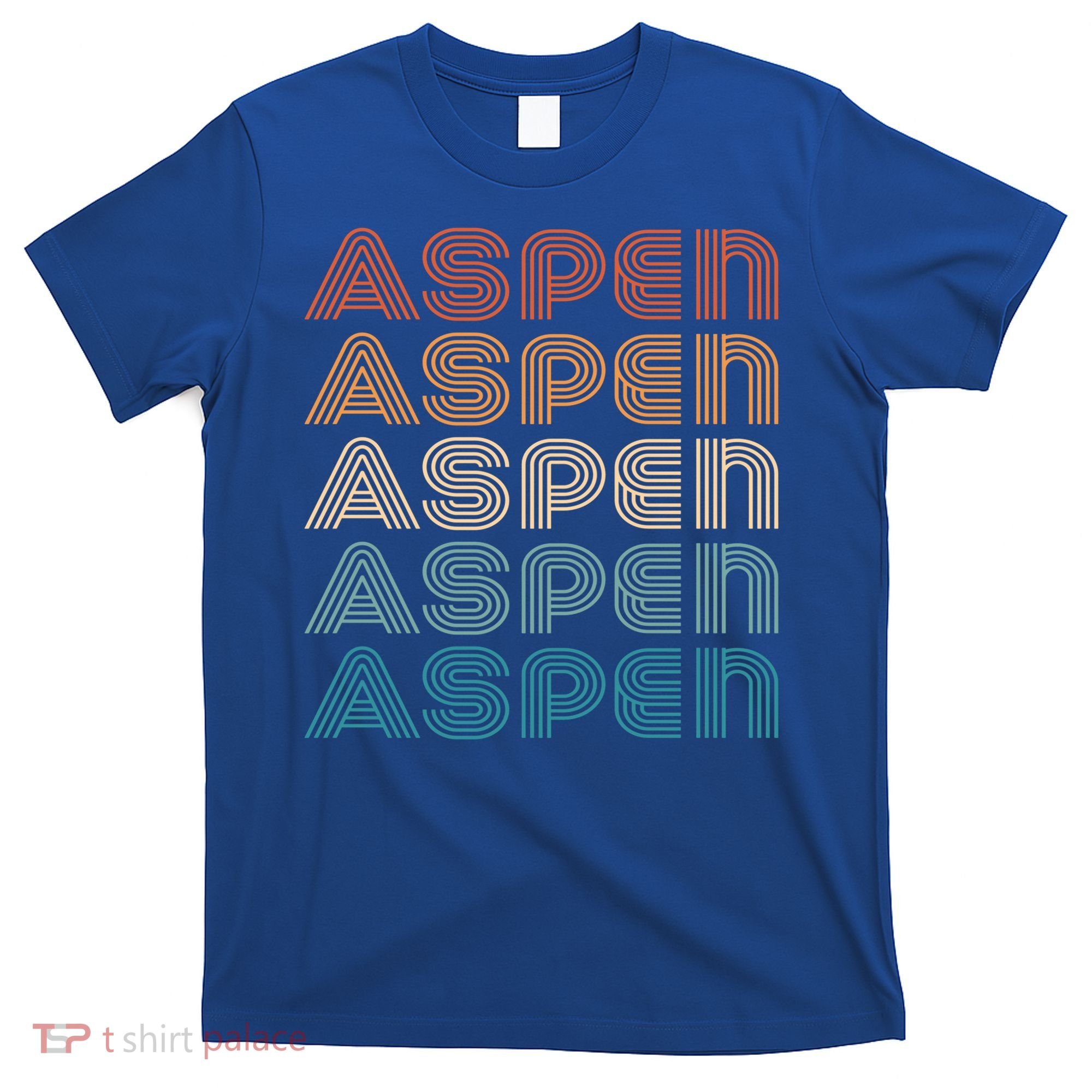 Aspen Colorado Skiing Mountain Retro Great Gift T-Shirt