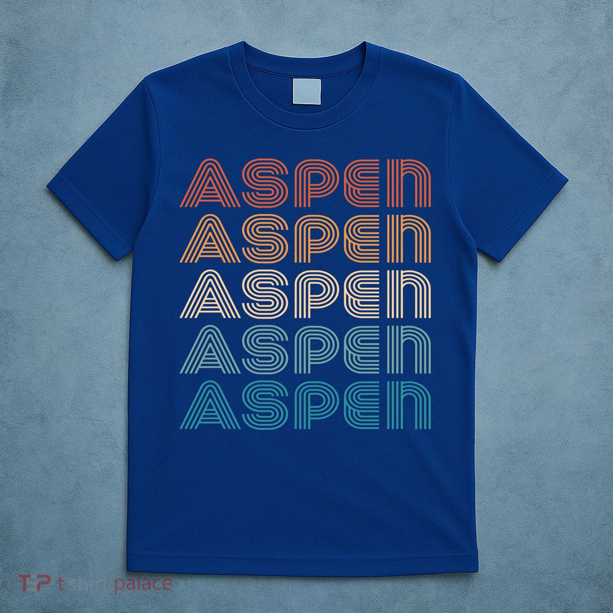 Aspen Colorado Skiing Mountain Retro Great Gift T-Shirt