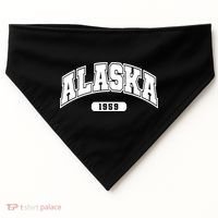 Alaska Collegiate Style 1959 USA-Made Doggie Bandana thumb 0