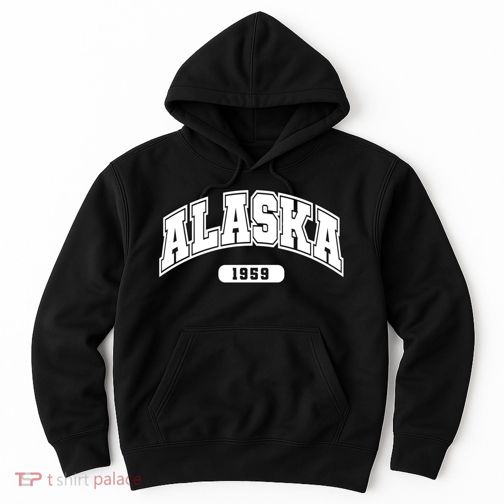 Alaska Collegiate Style 1959 Hoodie
