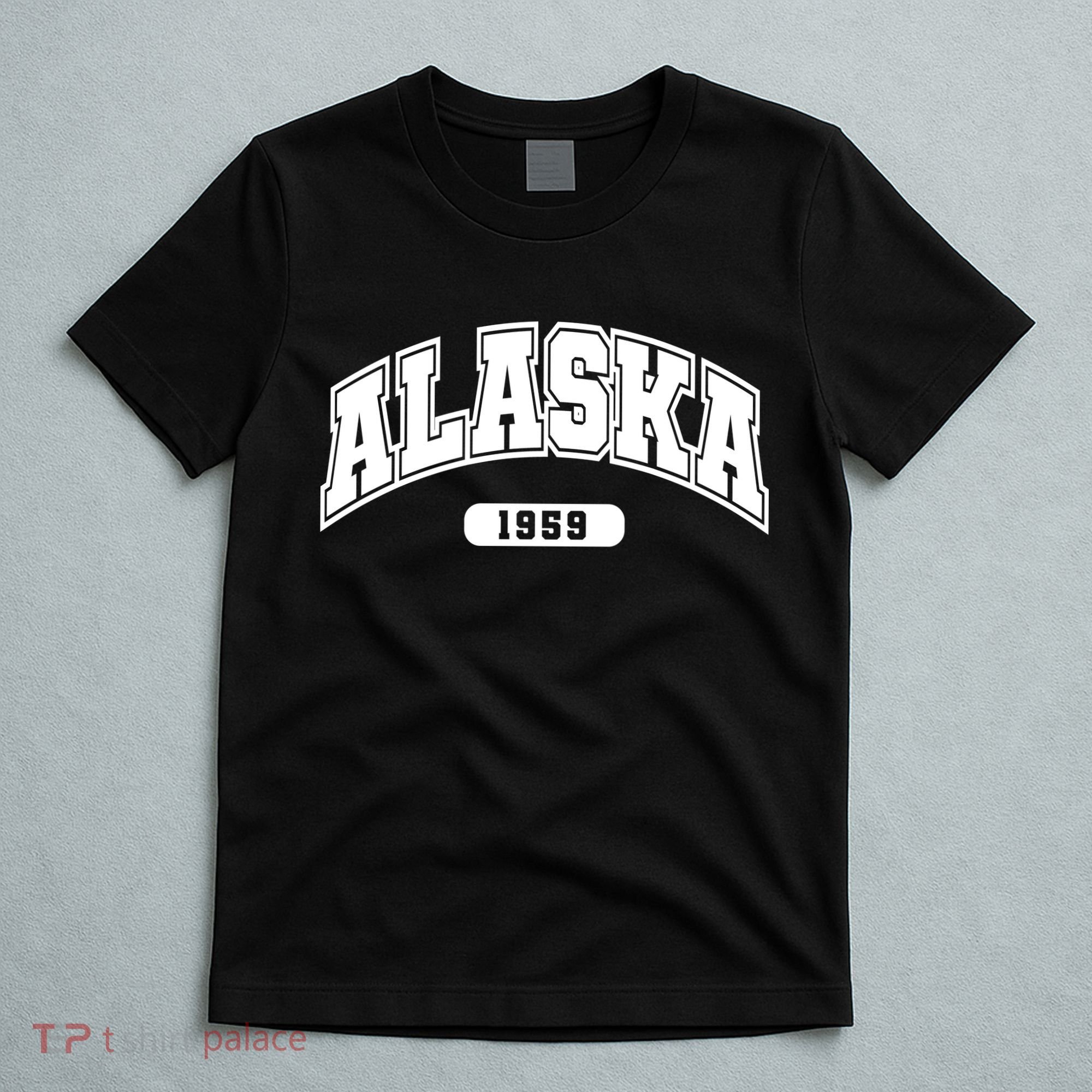 Alaska Collegiate Style 1959 T-Shirt