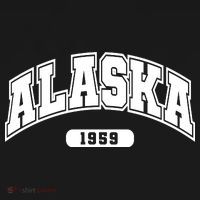 Alaska Collegiate Style 1959 Button thumb 1