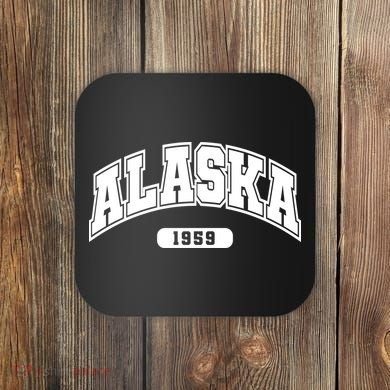 Alaska Collegiate Style 1959 Coaster