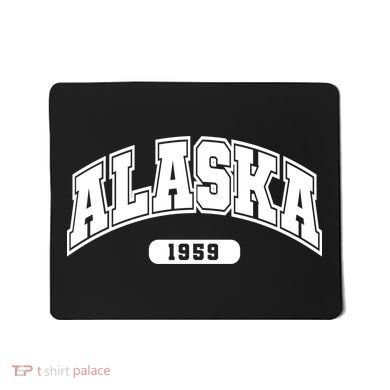 Alaska Collegiate Style 1959 Mousepad