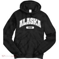 Alaska Collegiate Style 1959 Tie Dye Hoodie thumb 0