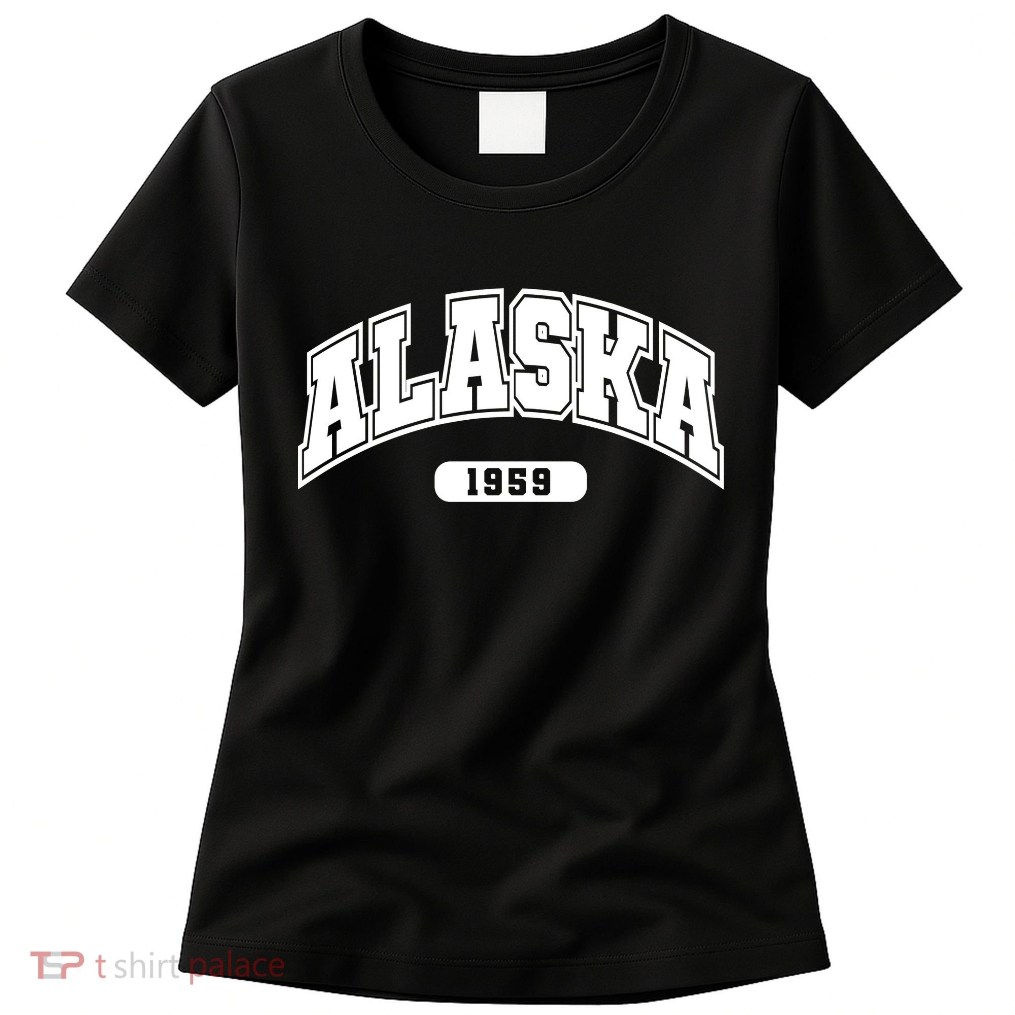 Alaska Collegiate Style 1959 Women's T-Shirt