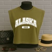 Alaska Collegiate Style 1959 Garment-Dyed Women's Muscle Tee thumb 3