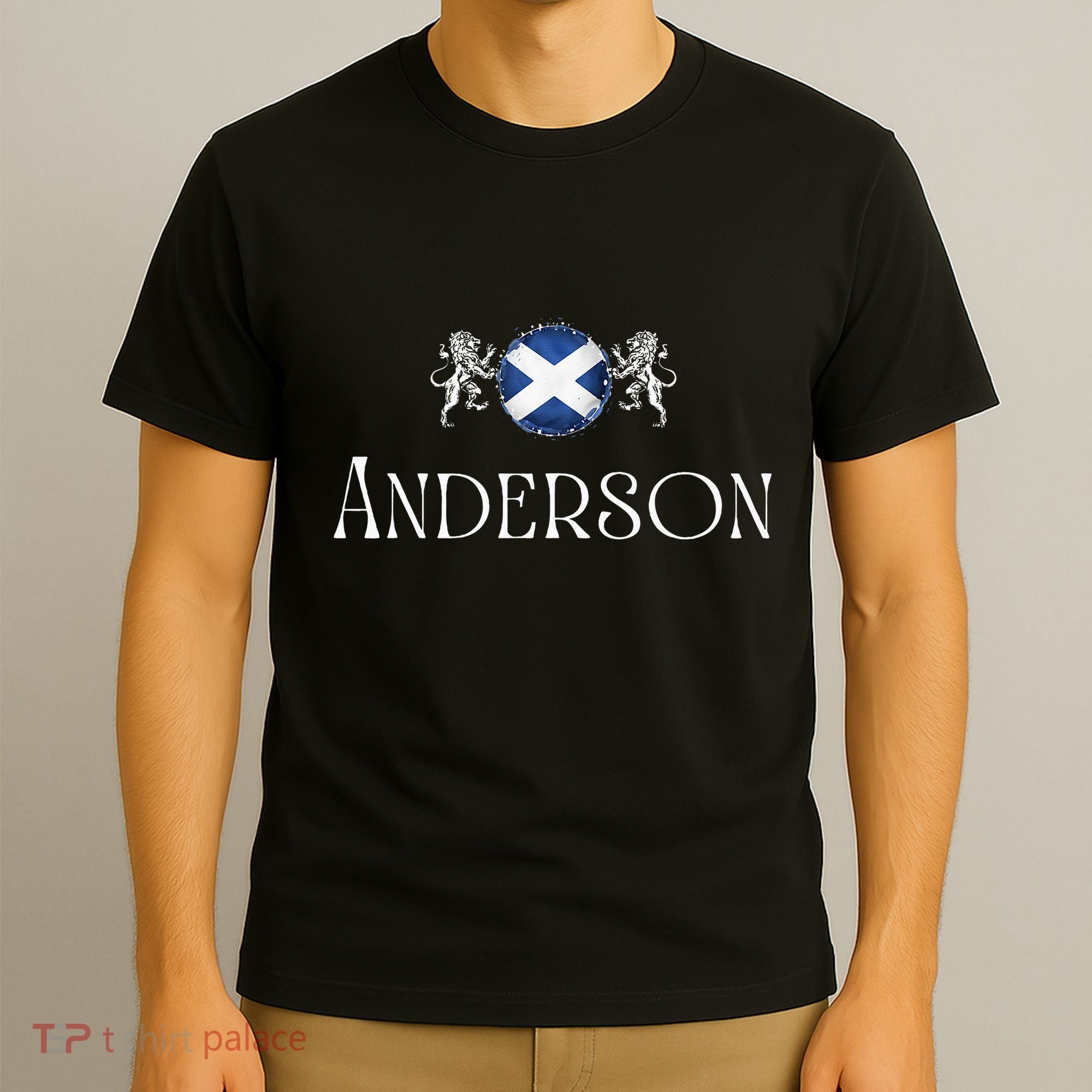 Anderson Clan Scottish Family Name Scotland Heraldry T-Shirt