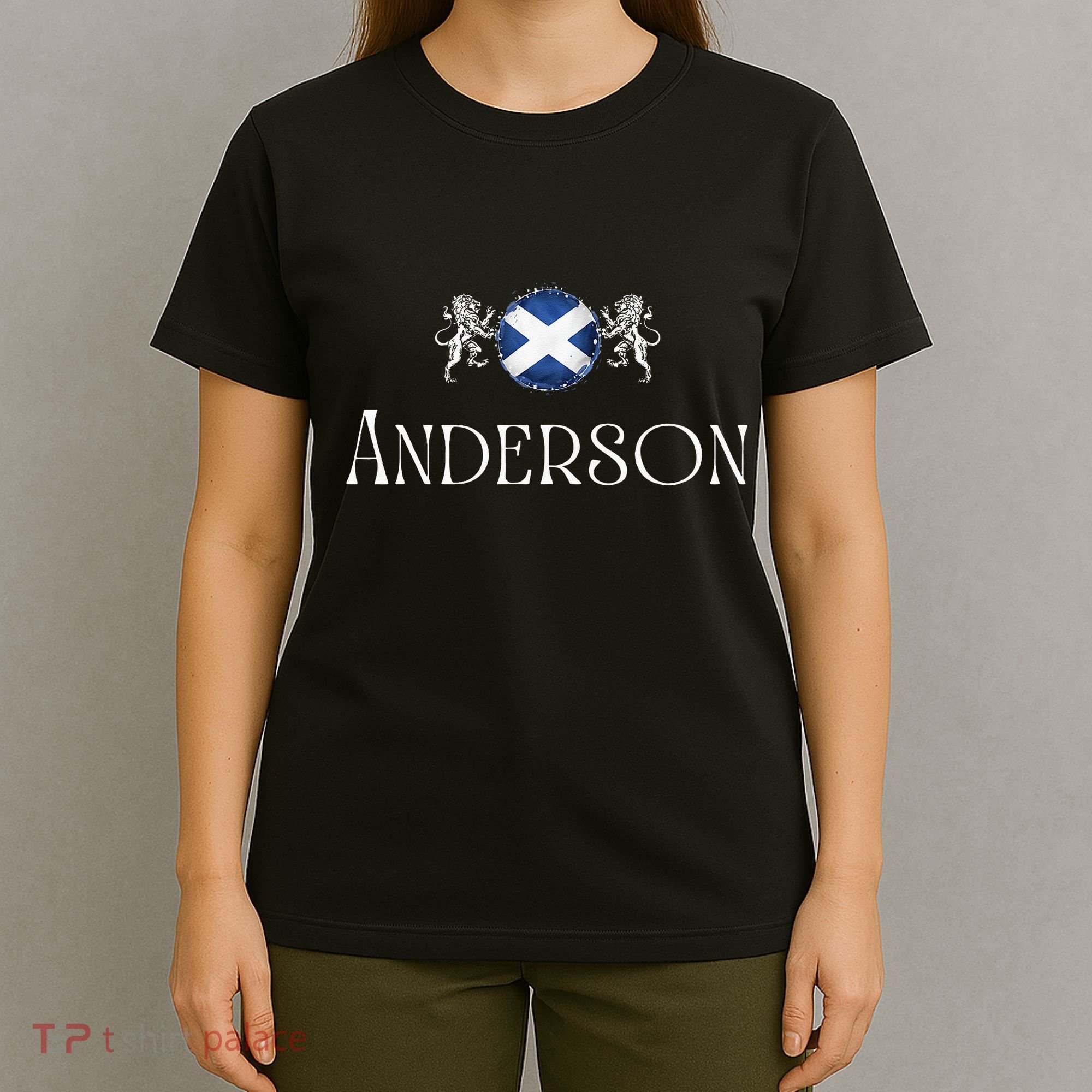Anderson Clan Scottish Family Name Scotland Heraldry T-Shirt