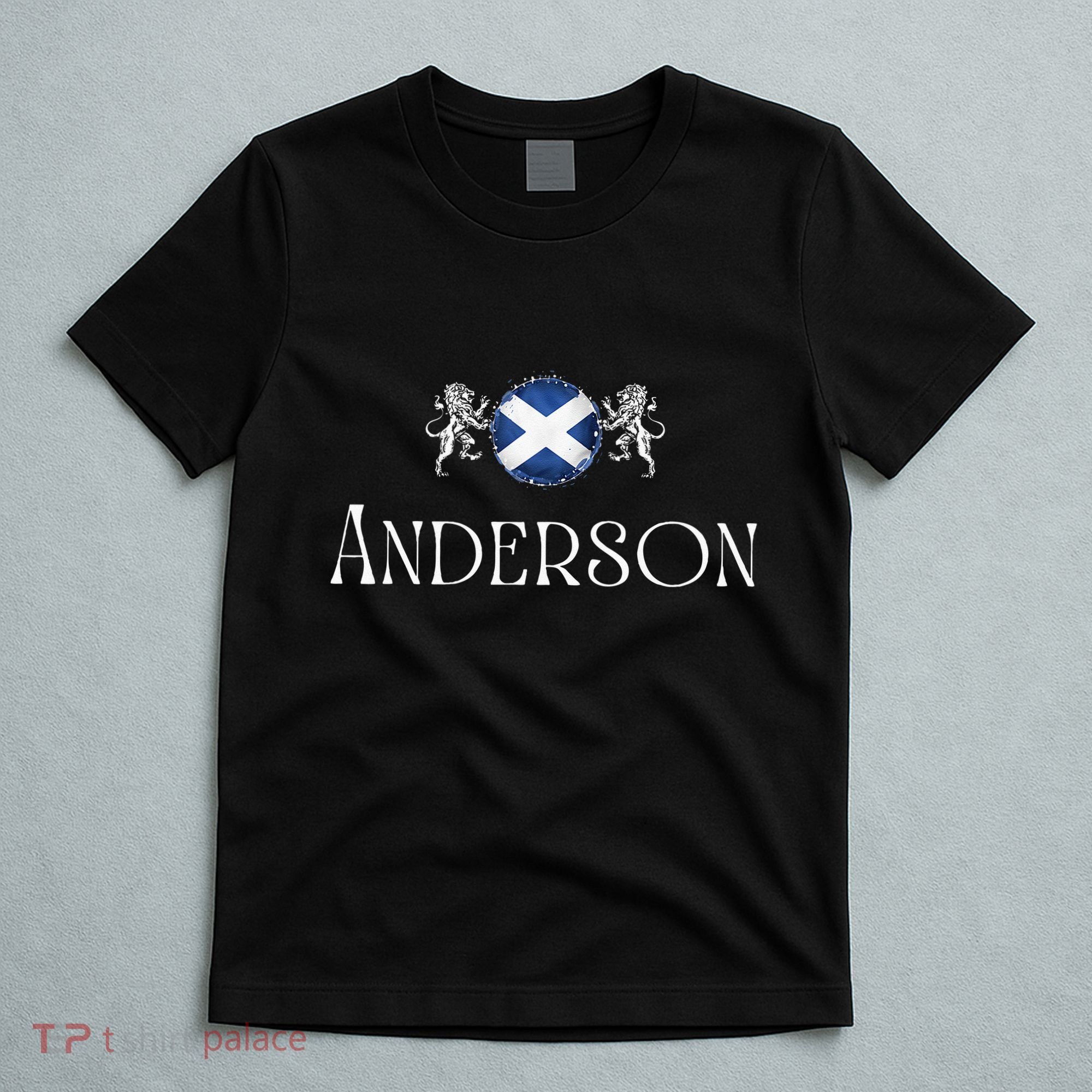Anderson Clan Scottish Family Name Scotland Heraldry T-Shirt