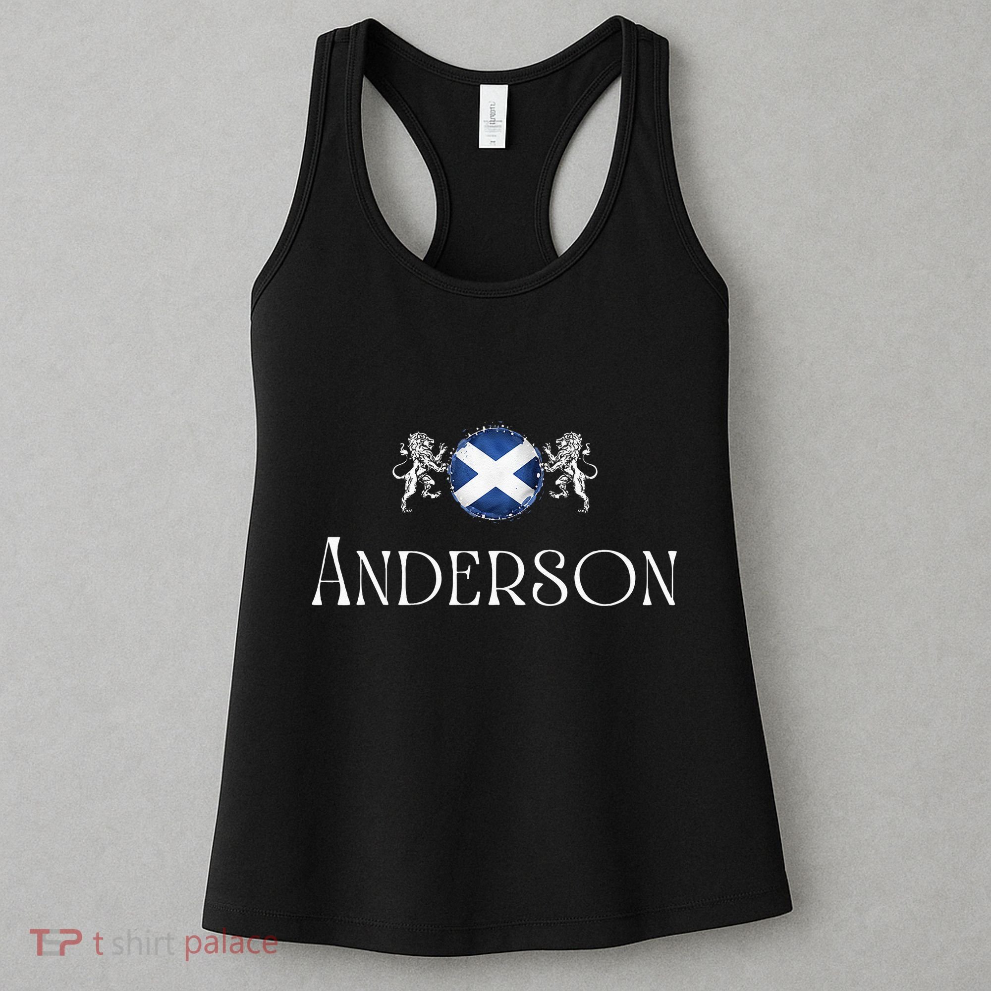 Anderson Clan Scottish Family Name Scotland Heraldry Women's Tank Top