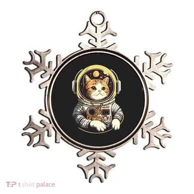 Astronaut Cat Space Helmet Ornament