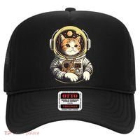 Astronaut Cat Space Helmet Hat thumb 0