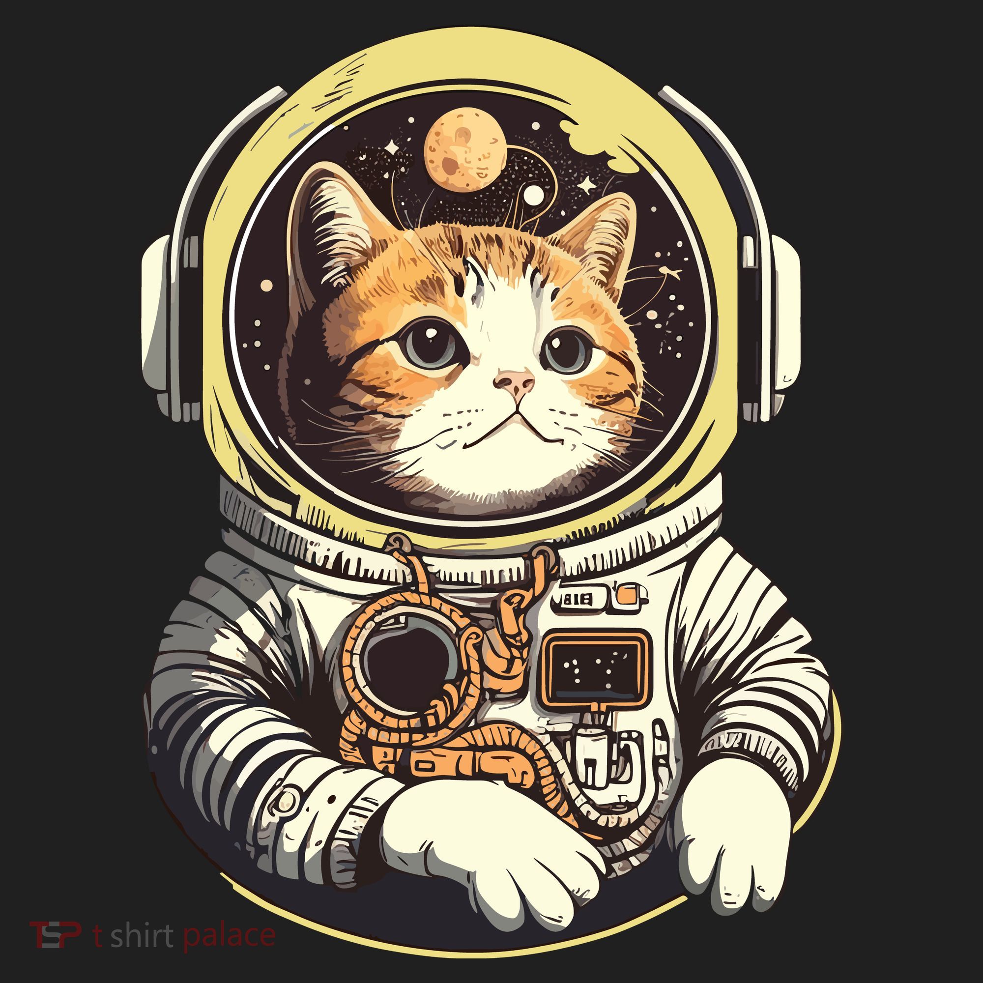 Astronaut Cat Space Helmet Hat