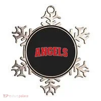 Angels California Souvenir Trip College Style Red Text Ornament thumb 0