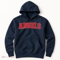 Angels California Souvenir Trip College Style Red Text Hoodie thumb 0