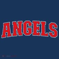 Angels California Souvenir Trip College Style Red Text Sweatshirt thumb 3