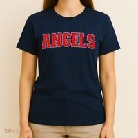 Angels California Souvenir Trip College Style Red Text T-Shirt thumb 4