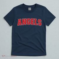 Angels California Souvenir Trip College Style Red Text T-Shirt thumb 5