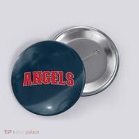 Angels California Souvenir Trip College Style Red Text Button thumb 0