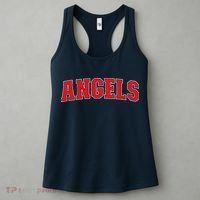 Angels California Souvenir Trip College Style Red Text Women's Tank Top thumb 3